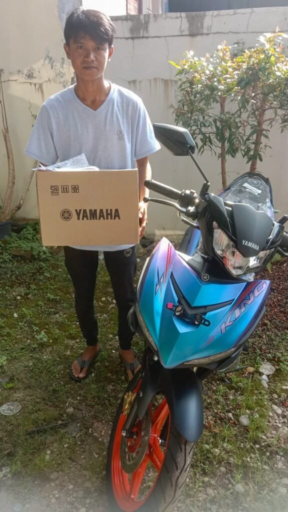 foto serah terima unit Dealer Yamaha Raya