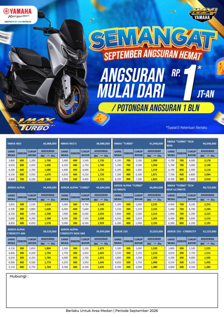 Promo Yamaha Medan